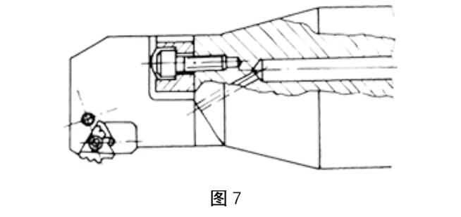 石油管螺纹刀(dāo)片装夹结构及刀(dāo)杆结构